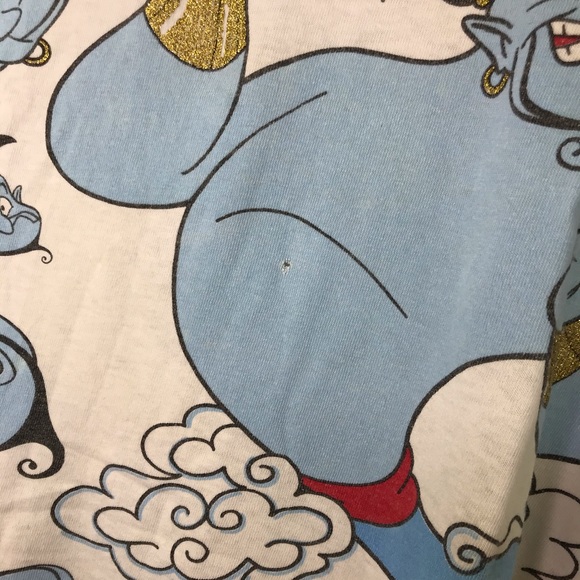 Vintage Disney Aladdin Genie All Over Print Tee - Picture 2 of 10